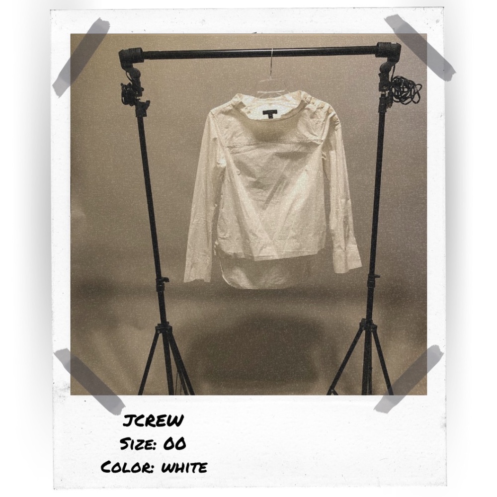 J Crew Boat Neck Blouse